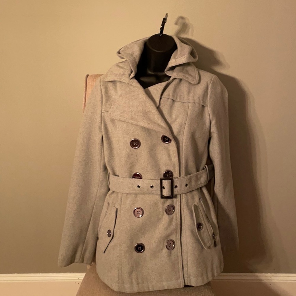 Pea Coat double breasted size Medium. Junior size fit.